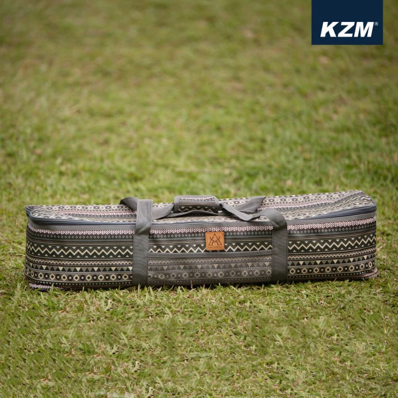 【綠色工場】KAZMI 彩繪民族風營柱收納袋 (K7T3B008) 裝備袋 營柱袋 行李袋 工具袋 露營袋