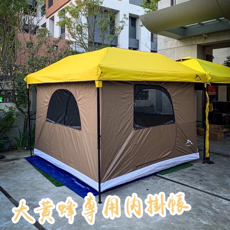 【綠色工場】 大黃蜂 綠巨人 黑膠客廳帳 露營帳 炊事帳 防疫篩檢帳 27秒帳 速搭帳 四季帳 黑膠帳