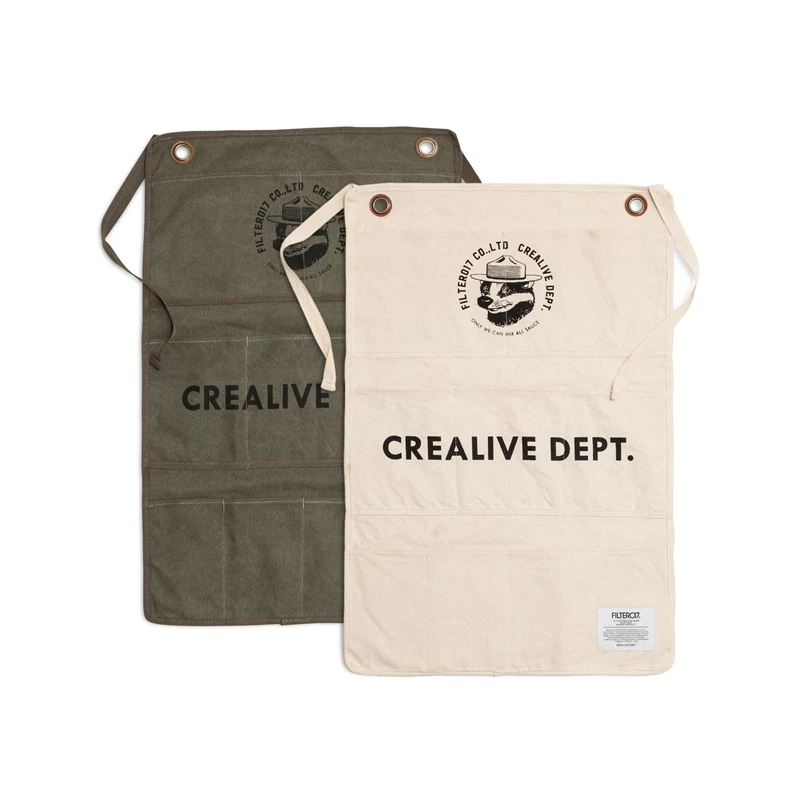 【綠色工場】Filter017 米斯獾掛布收納袋 置物袋 掛袋 軍風露營 露營美學 露營布置 掛布 露營裝飾