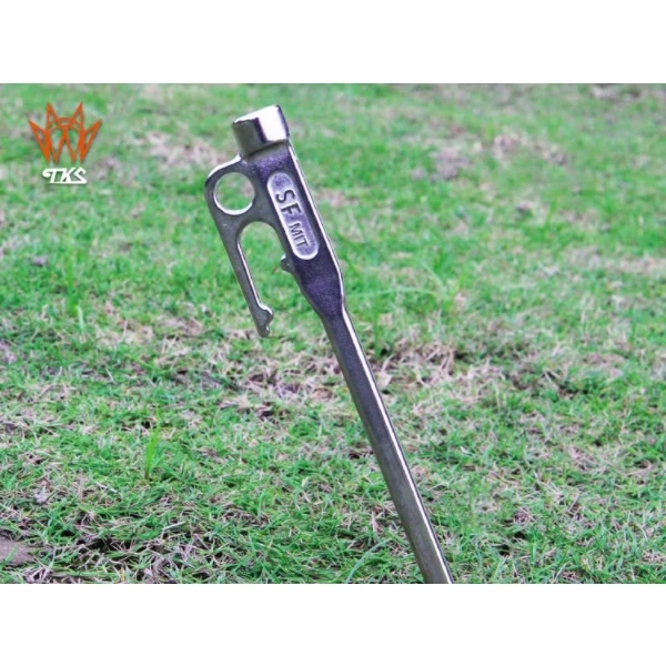 【綠色工場】TKS經典款營釘 方形營釘 正方形桿身 SUS630 不鏽鋼營釘 (SF-200A) 營釘