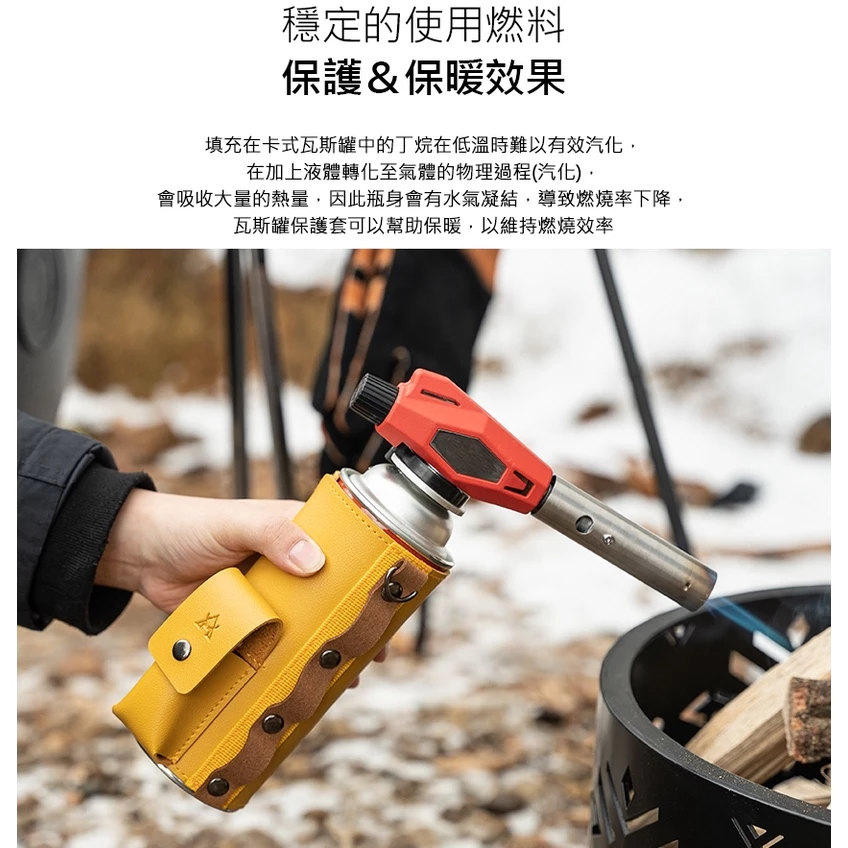 KAZMI KZM 風格瓦斯罐保護套 【綠色工場】(K21T3Z07) 瓦斯罐套 瓦斯套 瓦斯 卡式瓦斯爐 瓦斯爐 露營