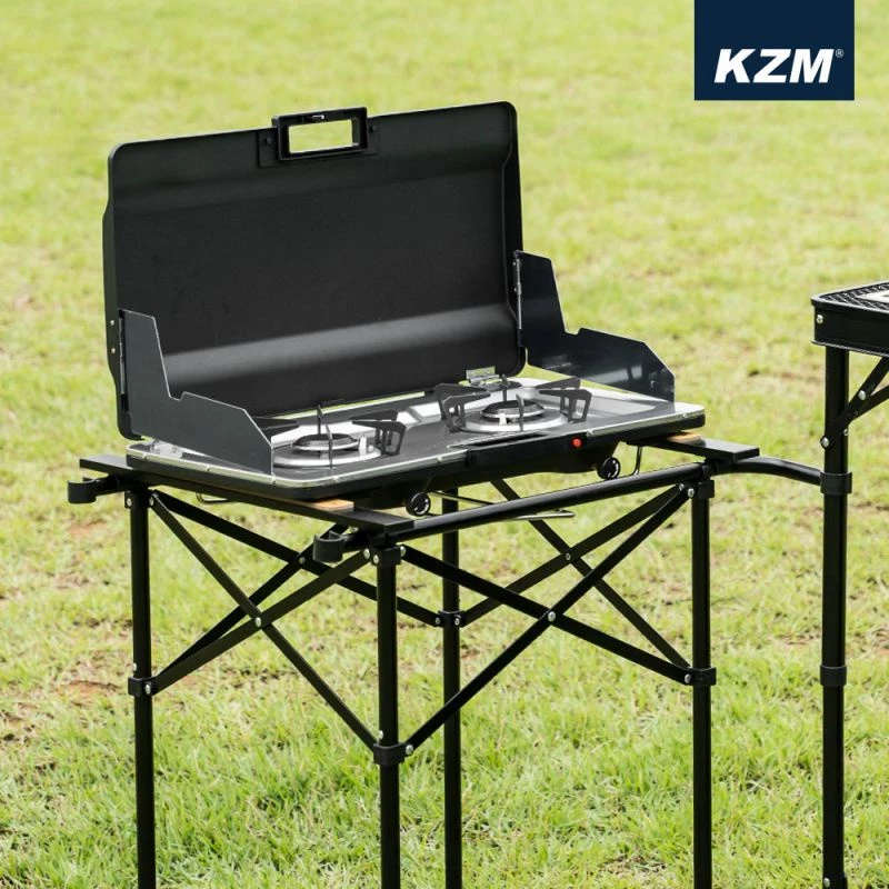 【綠色工場】KAZMI KZM IMS 2WAY 爐架 (K20T3U007) 延伸爐架 單口爐架 瓦斯爐架 雙口爐架