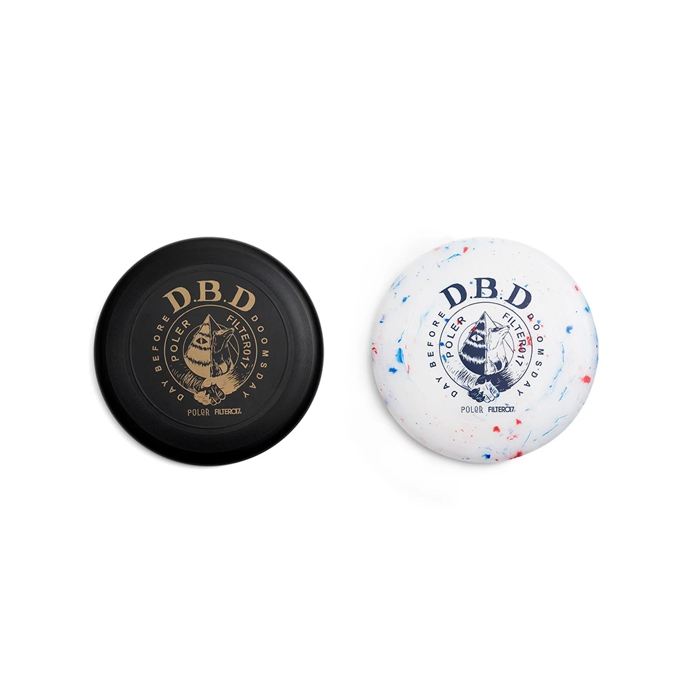 【綠色工場】Filter017® X POLeR® D.B.D Logo Frisbee 圖像運動飛盤