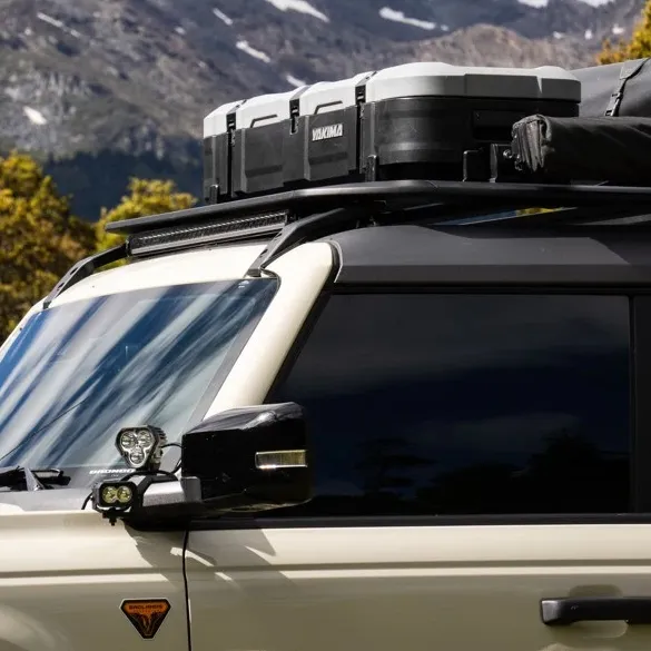 【Yakima】 SkyFort 車頂戰術箱 75/145L 全黑/灰黑款