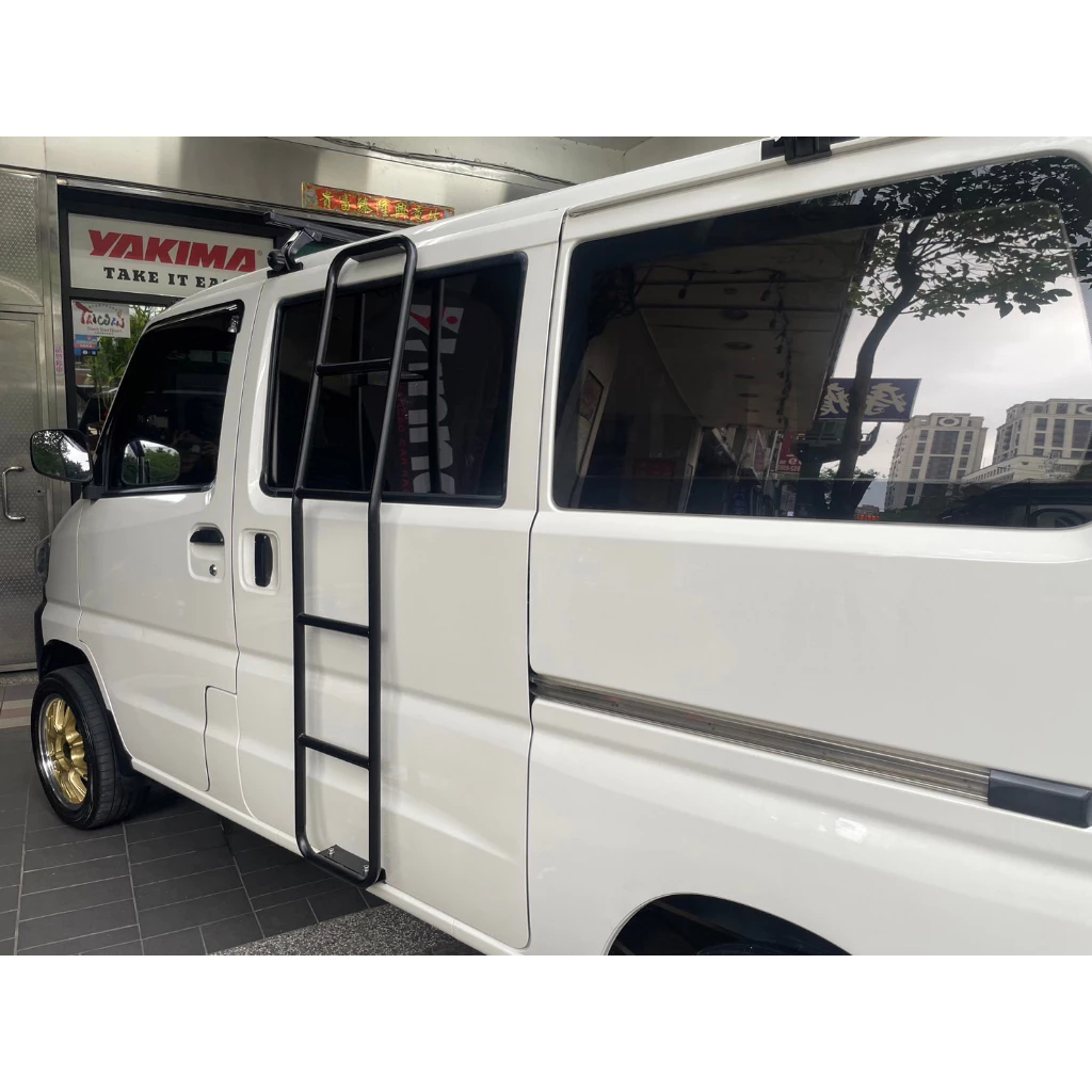 【綠色工場】菱利 A180 veryca 專用左右門助爬梯 車邊側梯 廂型車改裝 貨架樓梯 爬梯