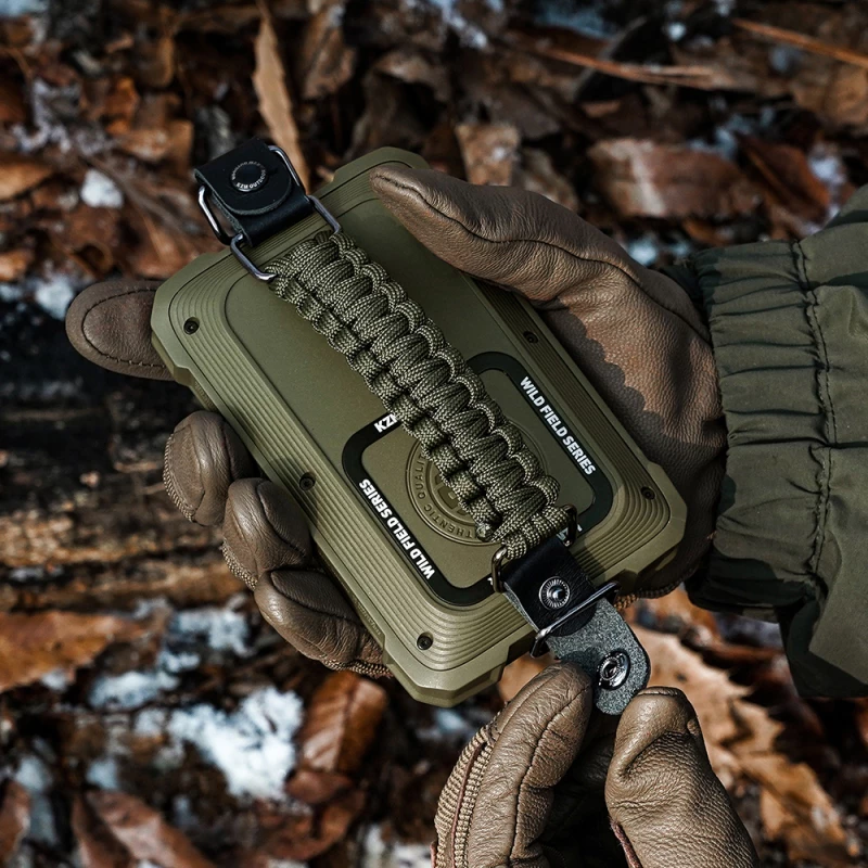 KAZMI KZM 工業風行動電源LED燈【綠色工場】露營燈 照明燈 小夜燈 戶外照明 Type-C充電 五段亮度調整