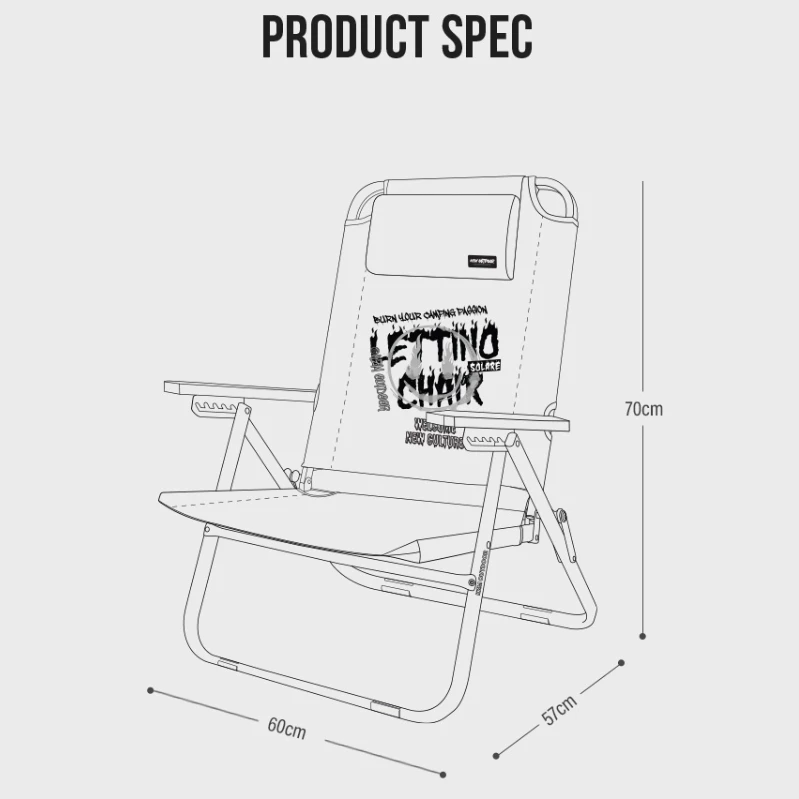 KAZMI KZM 可躺平六段低座折疊椅【綠色工場】露營椅 摺疊椅 躺椅 休閒椅 鋁合金骨架 附收納袋