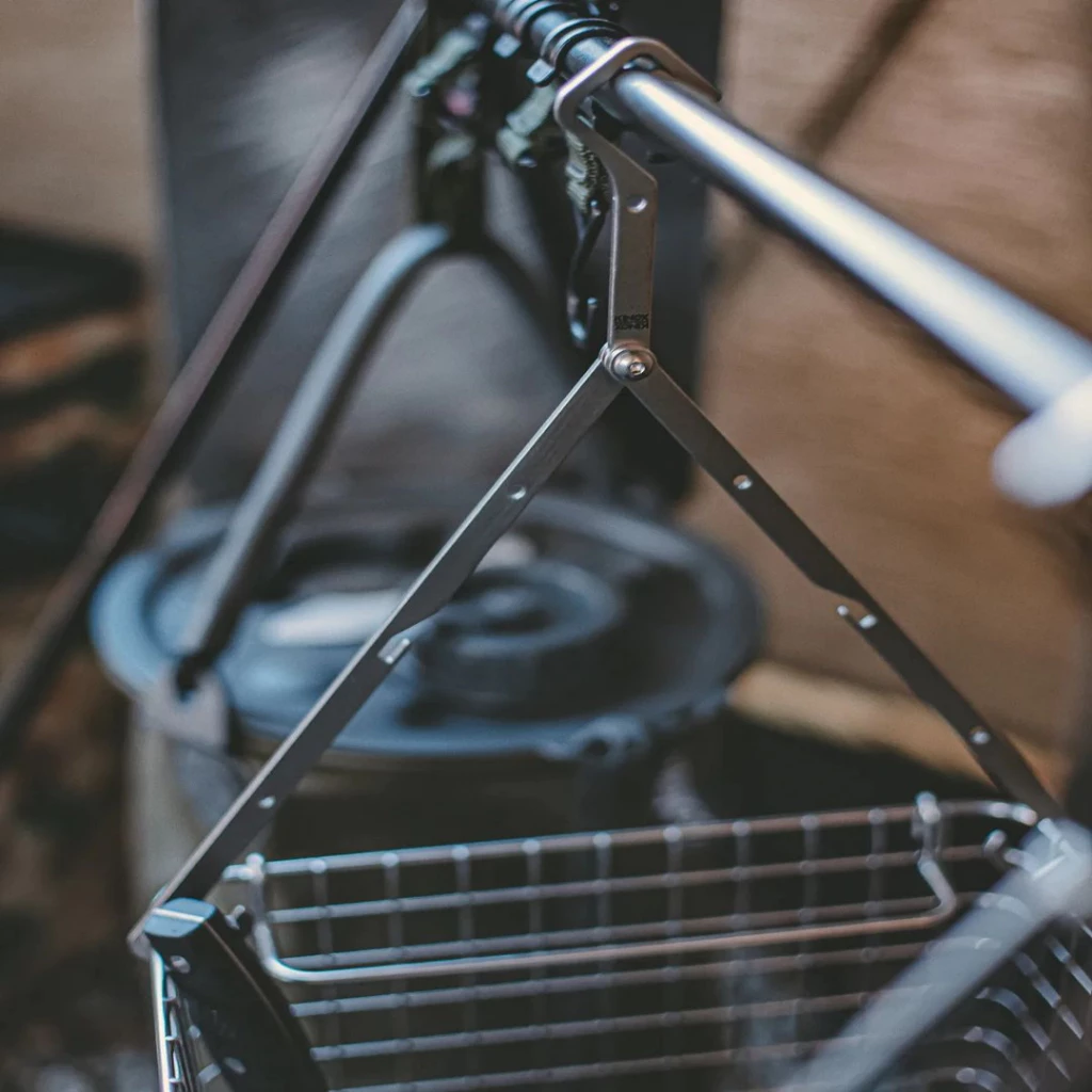 KINOX 不鏽鋼摺疊掛架【綠色工場】吊掛衣架 瀝水籃掛組 吊掛勾 不鏽鋼 附收納袋（一組二入含收納袋） 韓國製