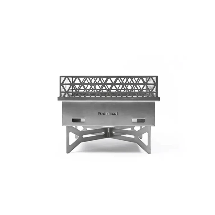 Foothills 山麓焚火台 (304不鏽鋼)【綠色工場】台灣製精品 附收納袋 烤架 柴爐 柴燒爐 取暖爐 焚火台