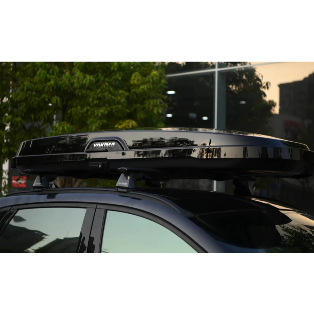 Yakima HELLA FLUSH 低風阻車頂箱【綠色工場】車頂行李箱 置物箱 車頂漢堡 書包 行李箱 黑色雙開