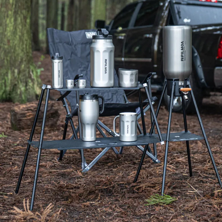 PILMOA 雙層置物架【綠色工場】置物層架 雙層架 鋁合金層架 層板架 層架 附收納袋 可拼接延伸