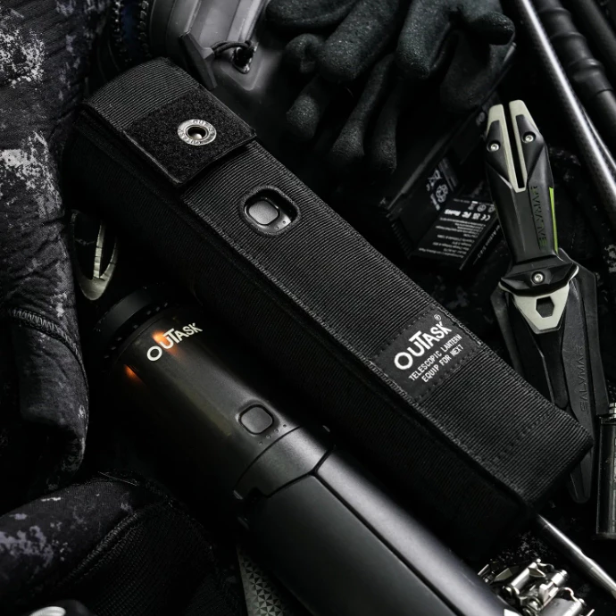 OUTASK｜伸縮燈收納包【綠色工場】原廠發行｜伸縮燈收納提袋 巨根收納袋