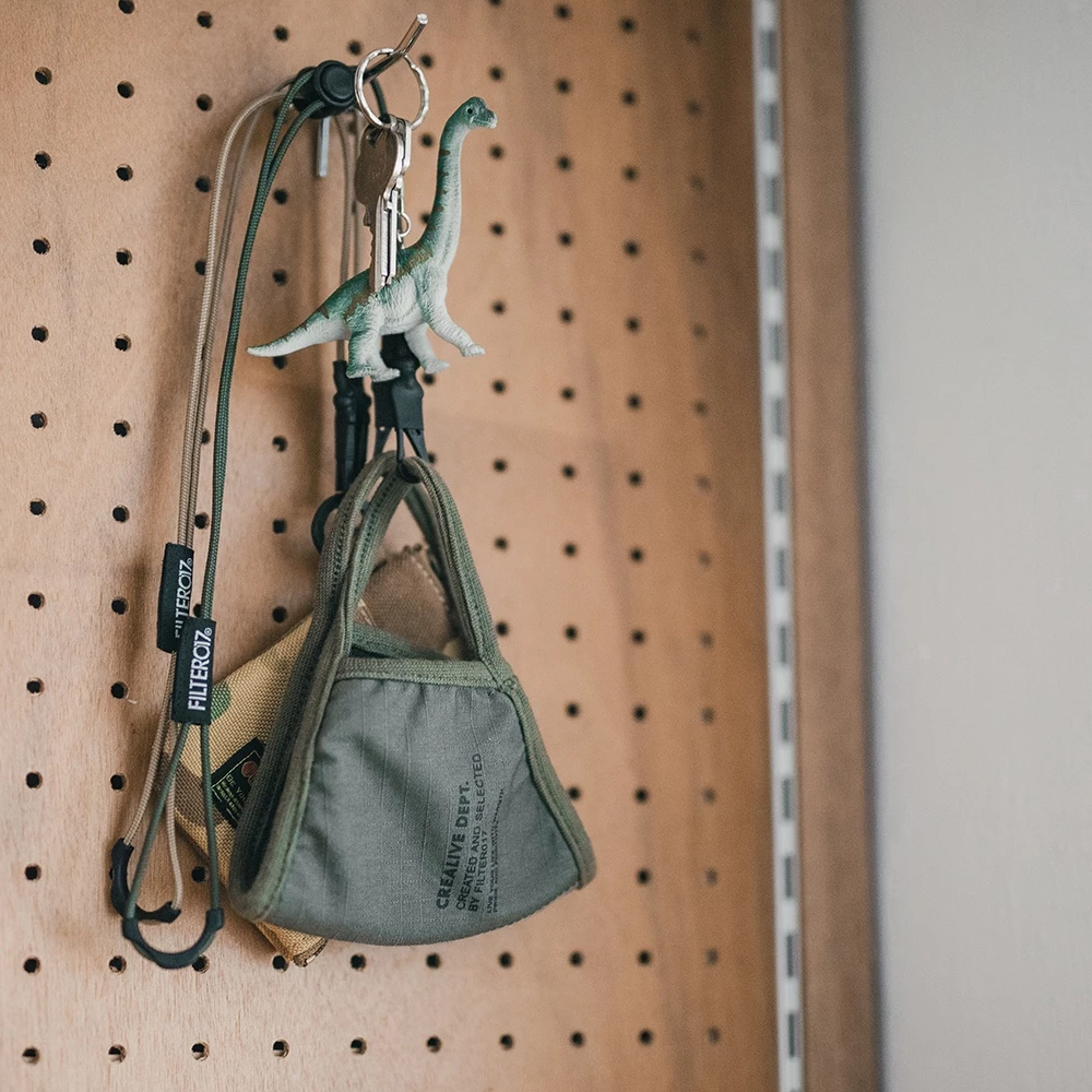 【綠色工場】Filter017 Utility Mask Strap 多用途機能口罩掛繩 眼鏡掛繩 軍綠/黑/沙