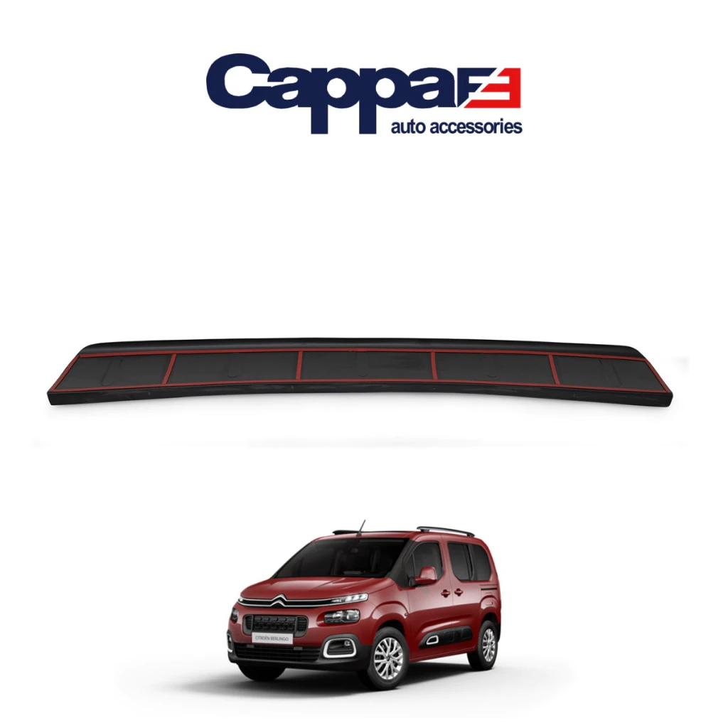 【綠色工場】雪鐵龍 berlingo 布丁狗 專用後保桿不鏽鋼下護板 防刮板 含安裝費用 汽車精品改裝