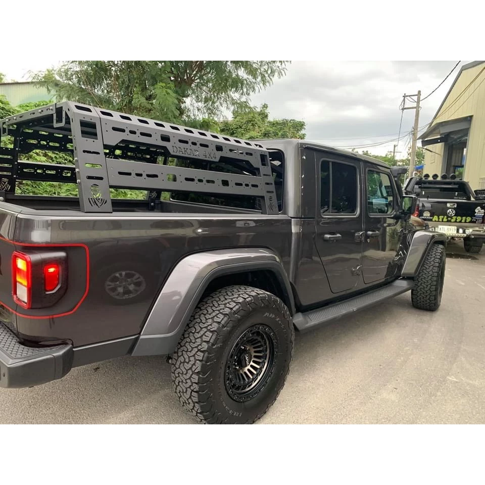 【綠色工場】Pick-up 皮卡改裝精品 貨卡改裝 達卡軍風後斗架 防滾架 汽車改裝 越野改裝 含安裝工資