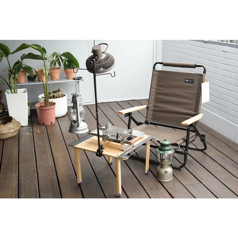 【綠色工場】FIELD WORKS 2way stand燈柱 桌邊燈柱 掛燈柱 燈架 黑化燈架