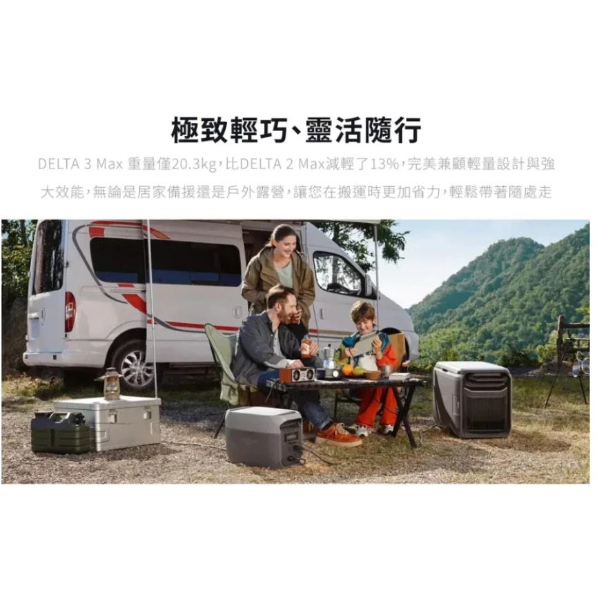 <贈專用收納袋>【EcoFlow】 Delta 3 MAX 儲能電源 