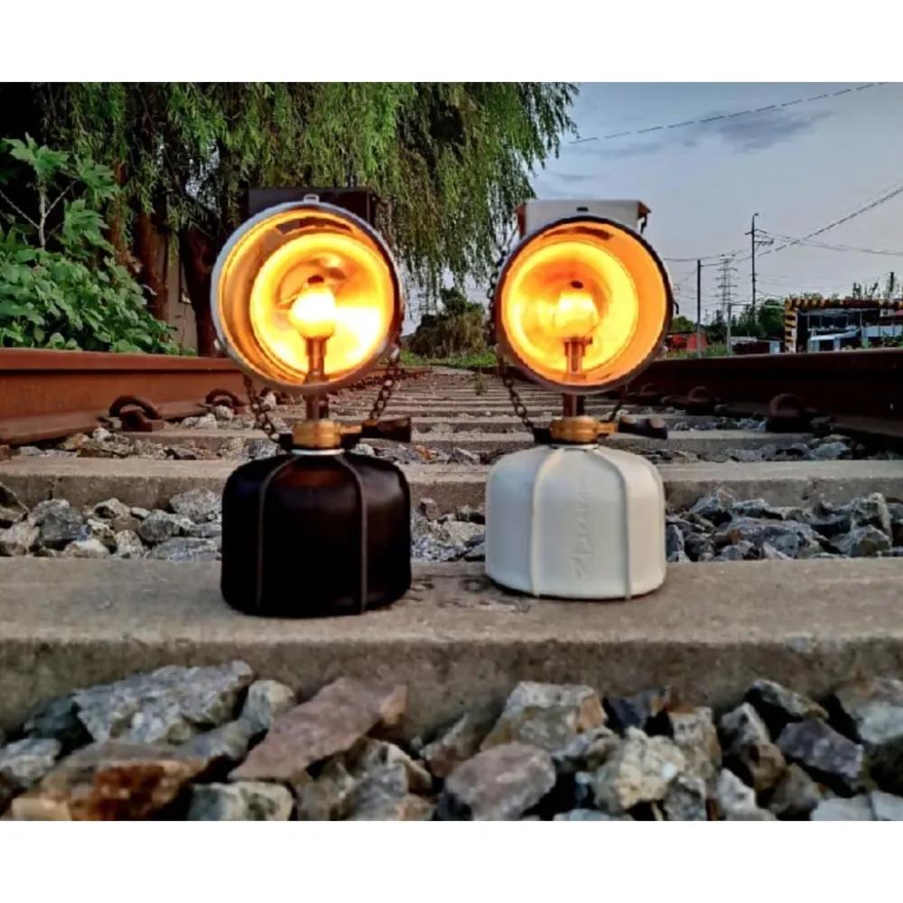 【綠色工場】韓國 ZAPAPAM 釣魚燈 瓦斯暖爐 桌上型瓦斯燈 燭台燈 氣氛燈 照明燈 露營照明