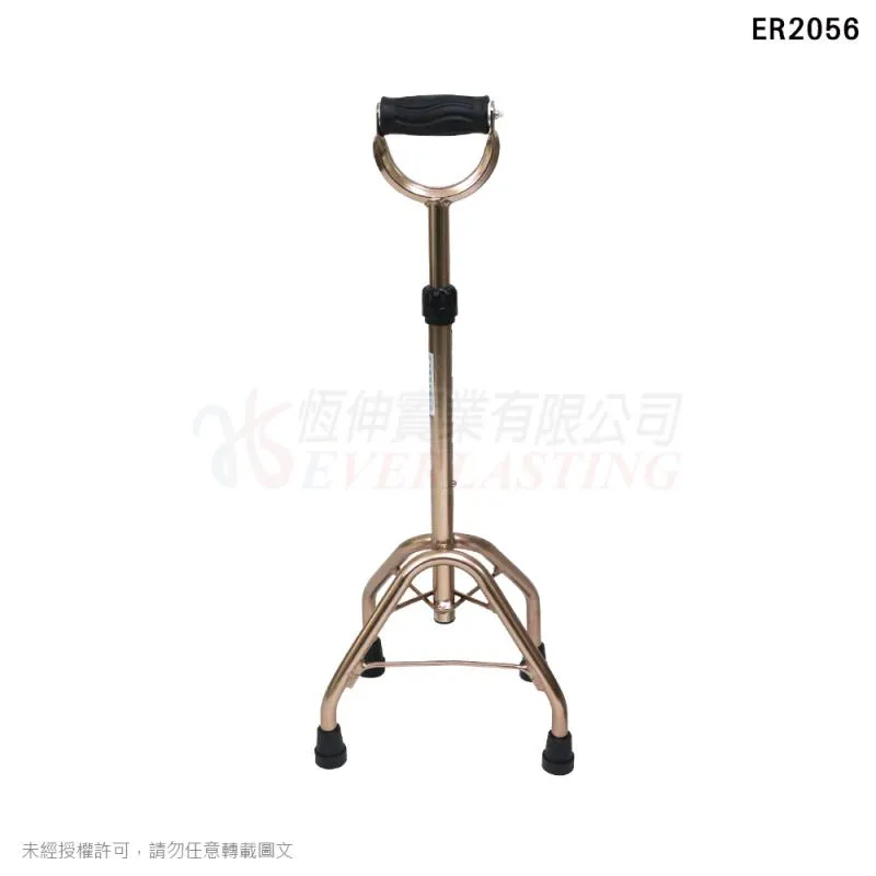 恆伸  ER2056 鋁合金四腳拐杖『U型大爪』