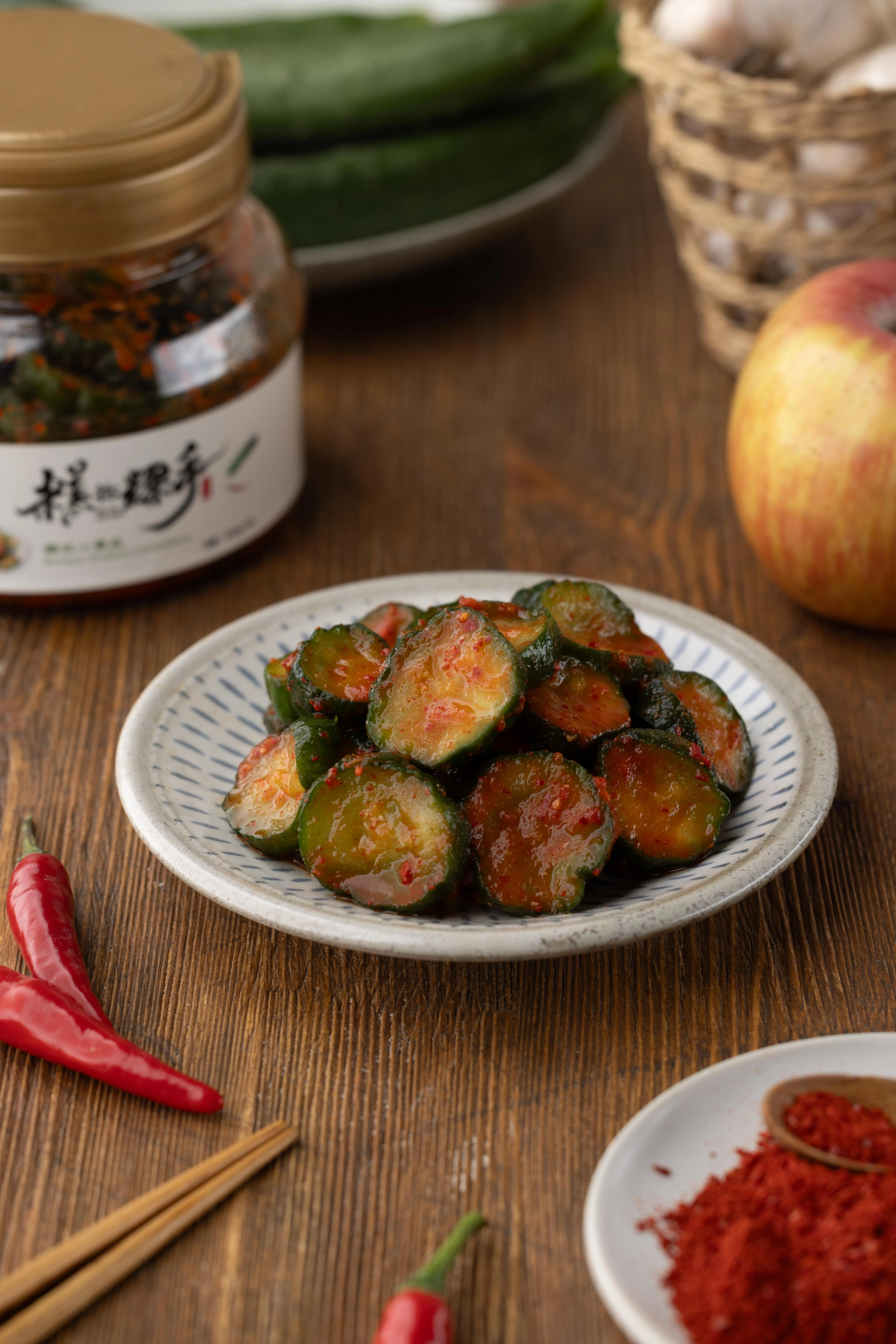 黃金泡菜（素）＋韓式小黃瓜