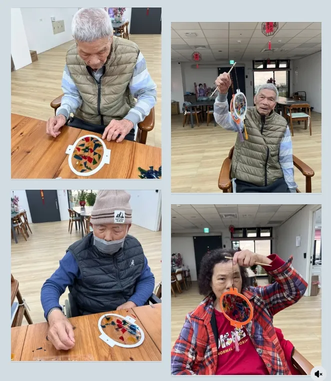 手做「彩色拼貼燈籠」