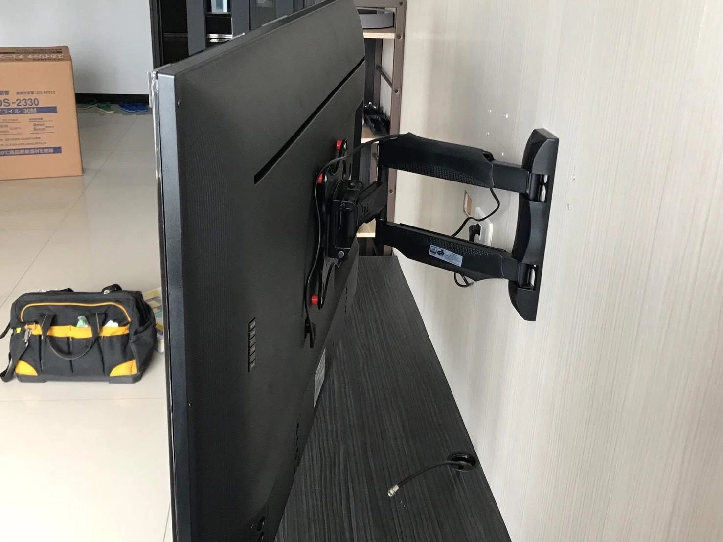 電視壁掛架安裝