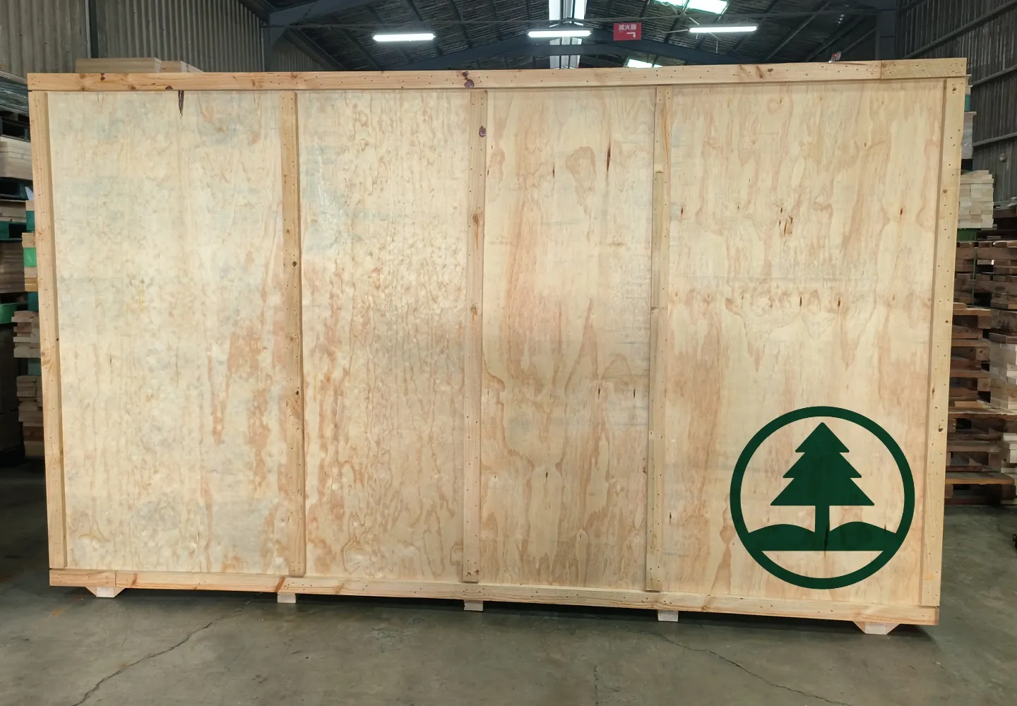 木箱訂做-精密儀器出口包裝木箱