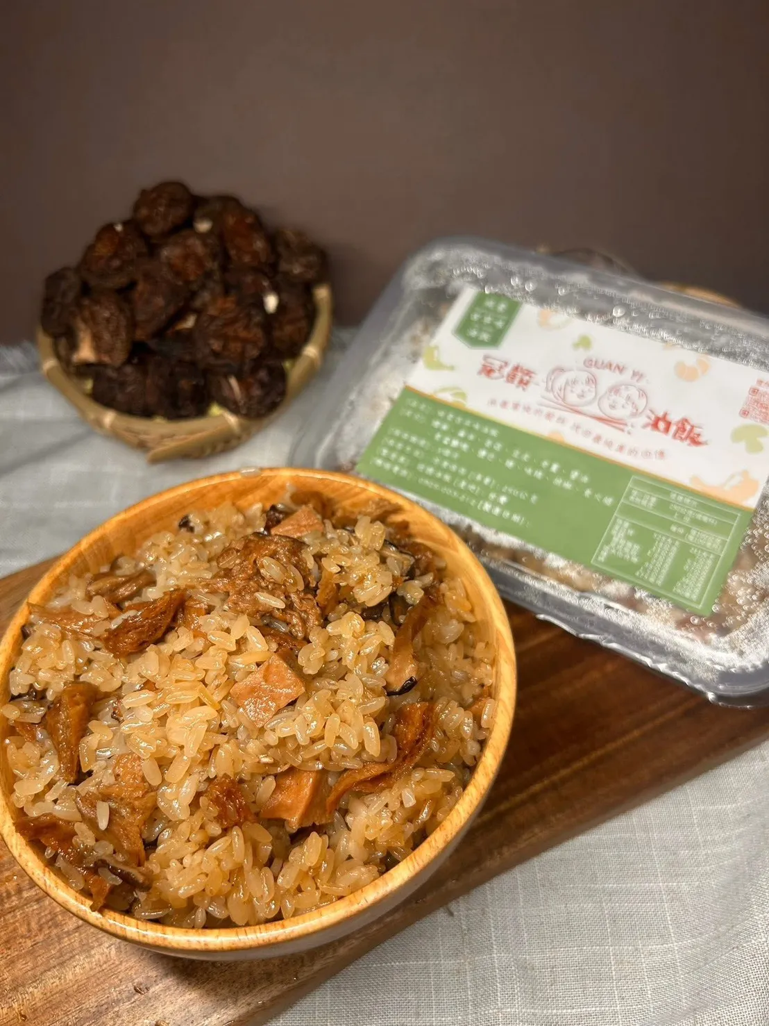 純素-冠顗古早味油飯