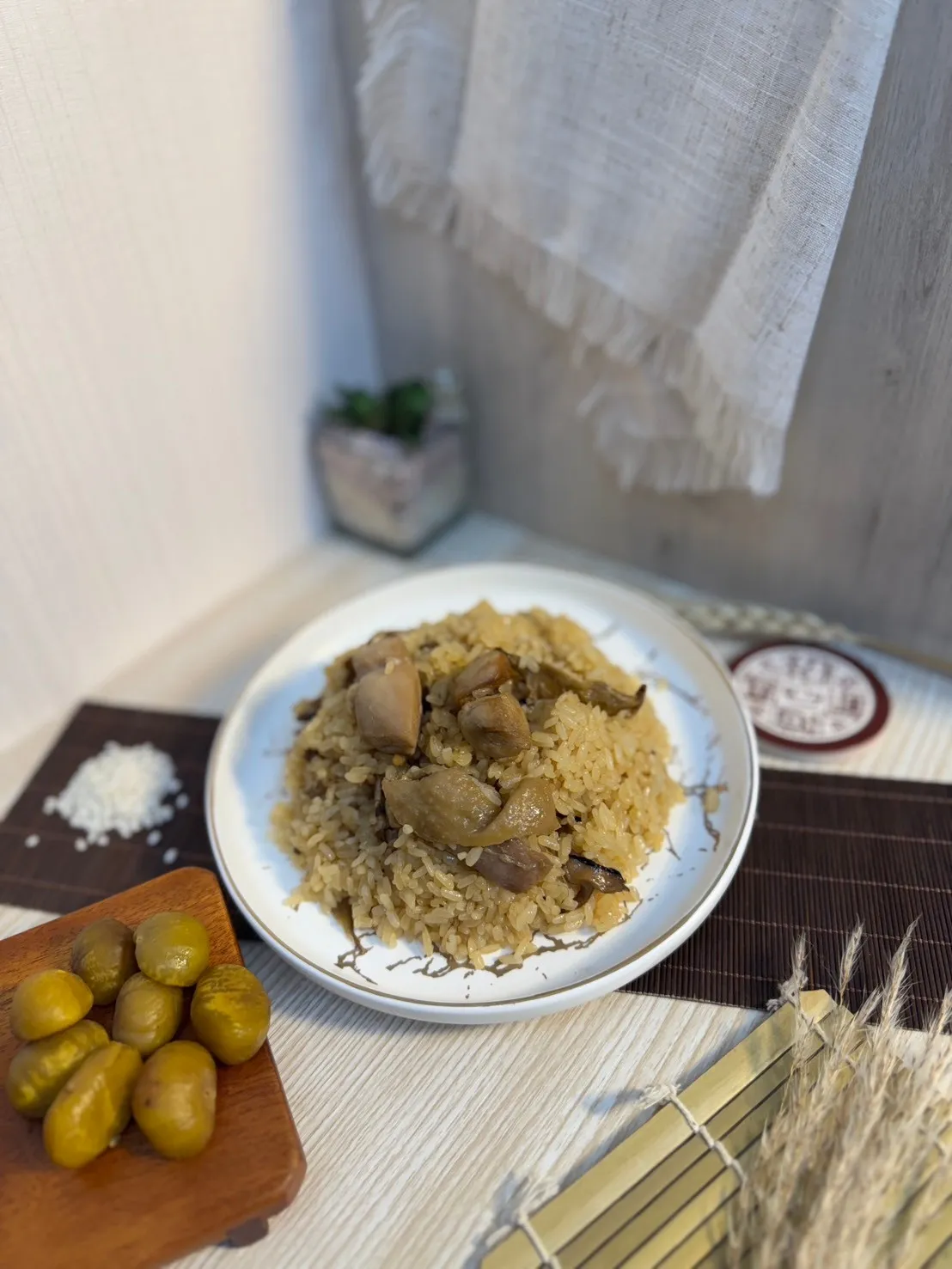 麻油酒香油飯