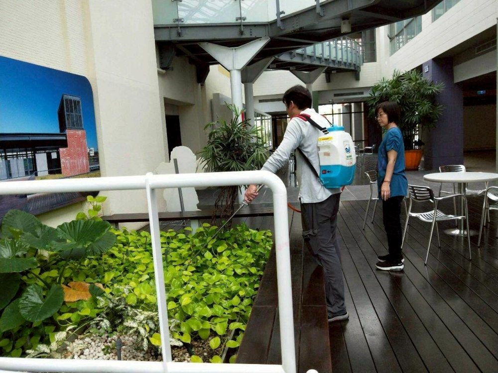 公家機構消毒