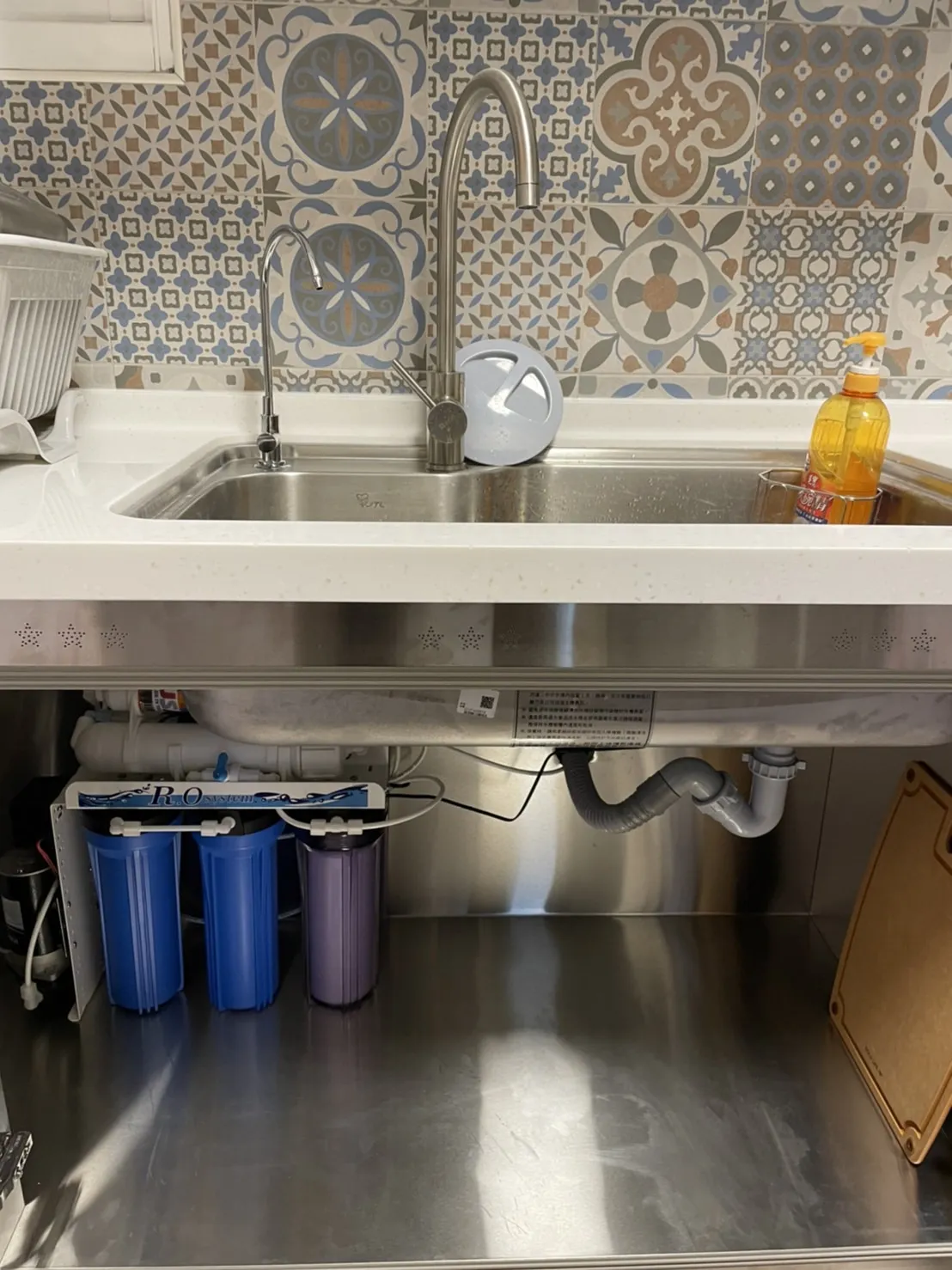 高雄-鳳山區-李小姐-廚下型RO淨水設備