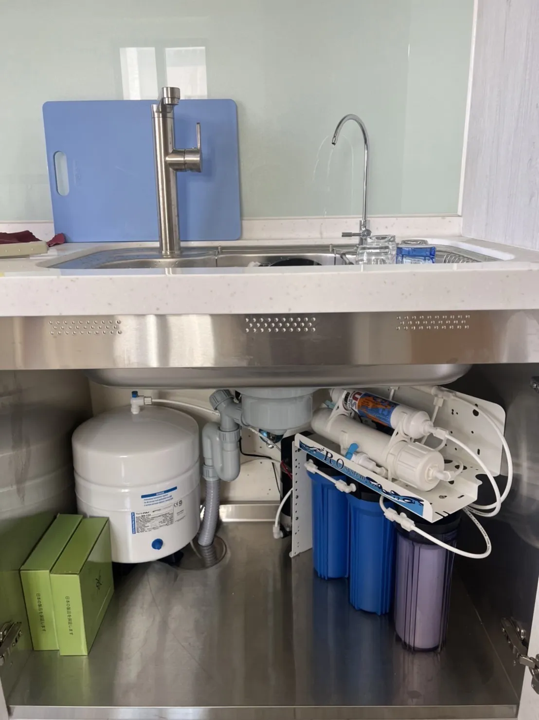 高雄-前鎮區-林先生-廚下型淨水設備