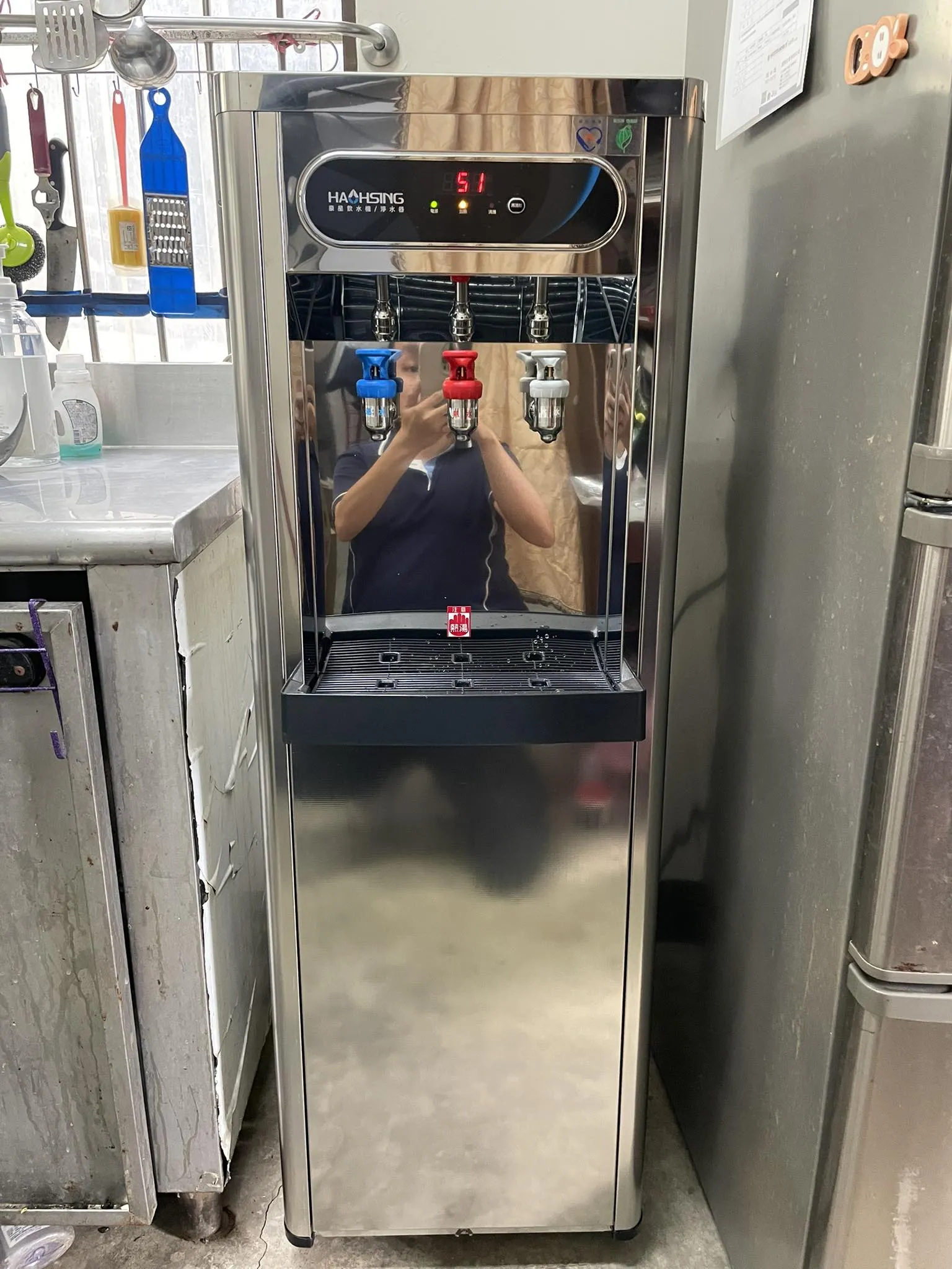 台南市永康區-豪星牌三溫煮沸式飲水機