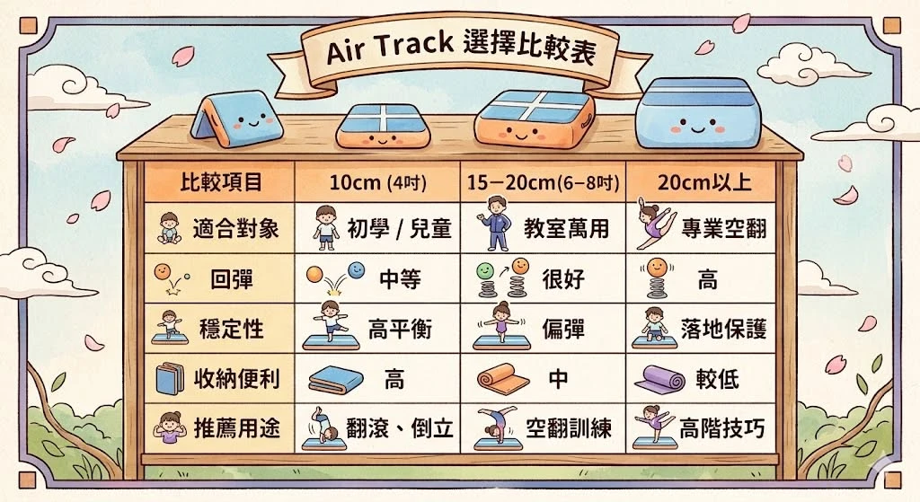 重點其實不是越彈越好，而是「安全、厚度、長度、回彈穩定」