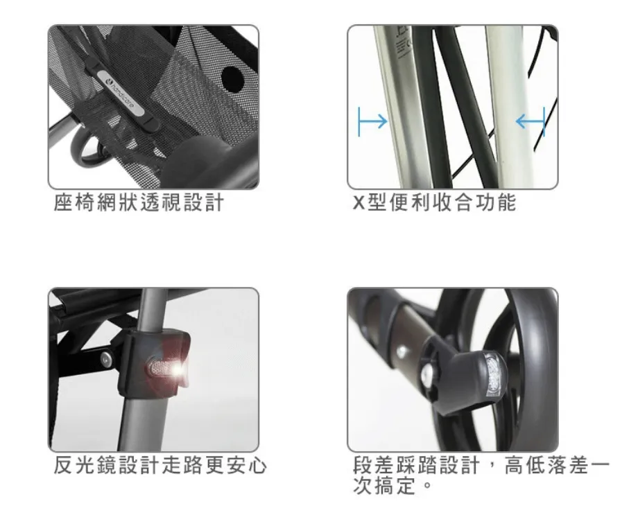 Gemino30Walker前臂支撐助行器