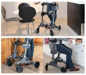 Eurovema S7 Compact 城市小徑步行助行器(含專用安全背帶)