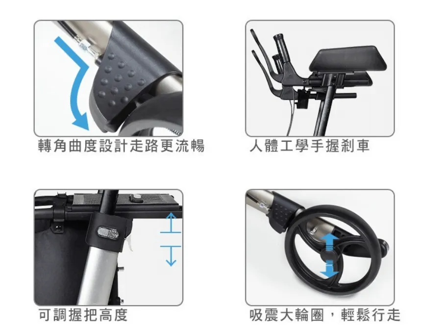 Gemino30Walker前臂支撐助行器