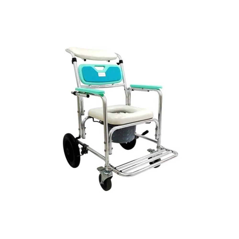 ER4351 鋁合金洗澡便盆椅可調後背角度 半躺式