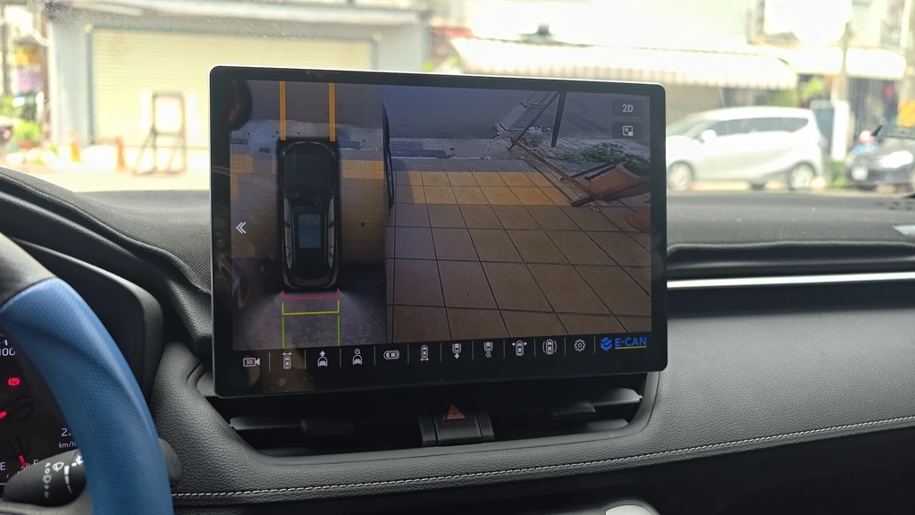 RAV4｜ECAN XP13+360+倒車雷達安裝實績