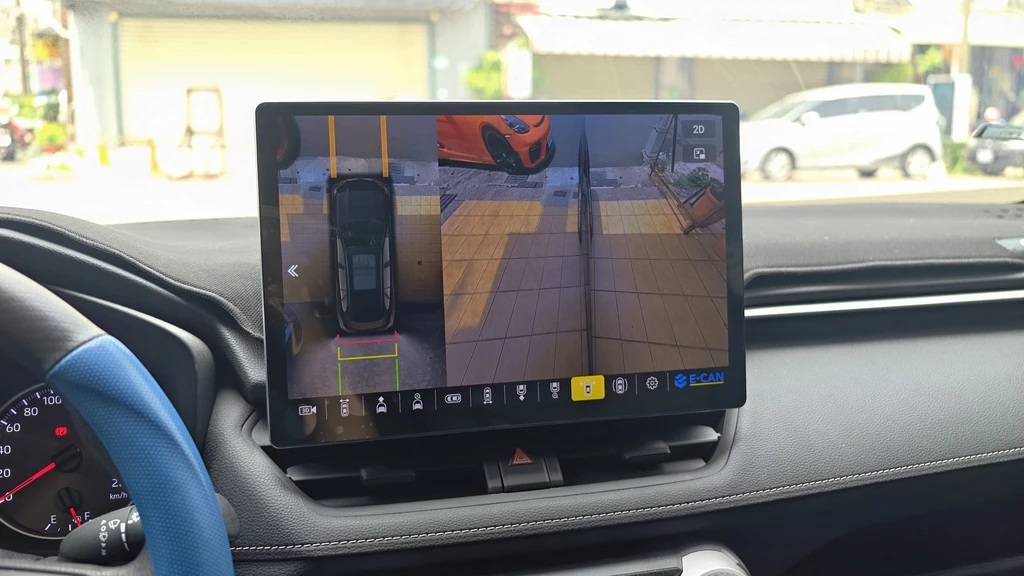 RAV4｜ECAN XP13+360+倒車雷達安裝實績