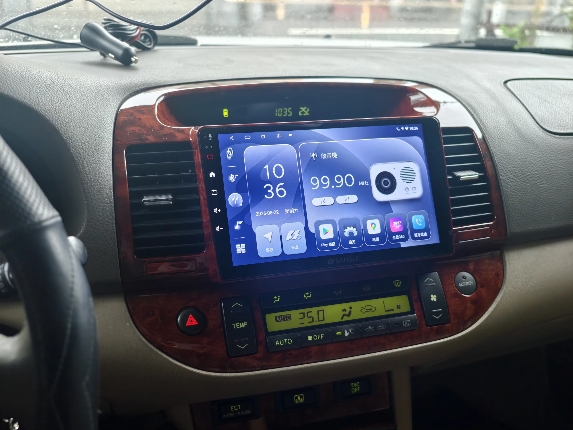 CAMRY(02~07)｜山水安卓機安裝實績