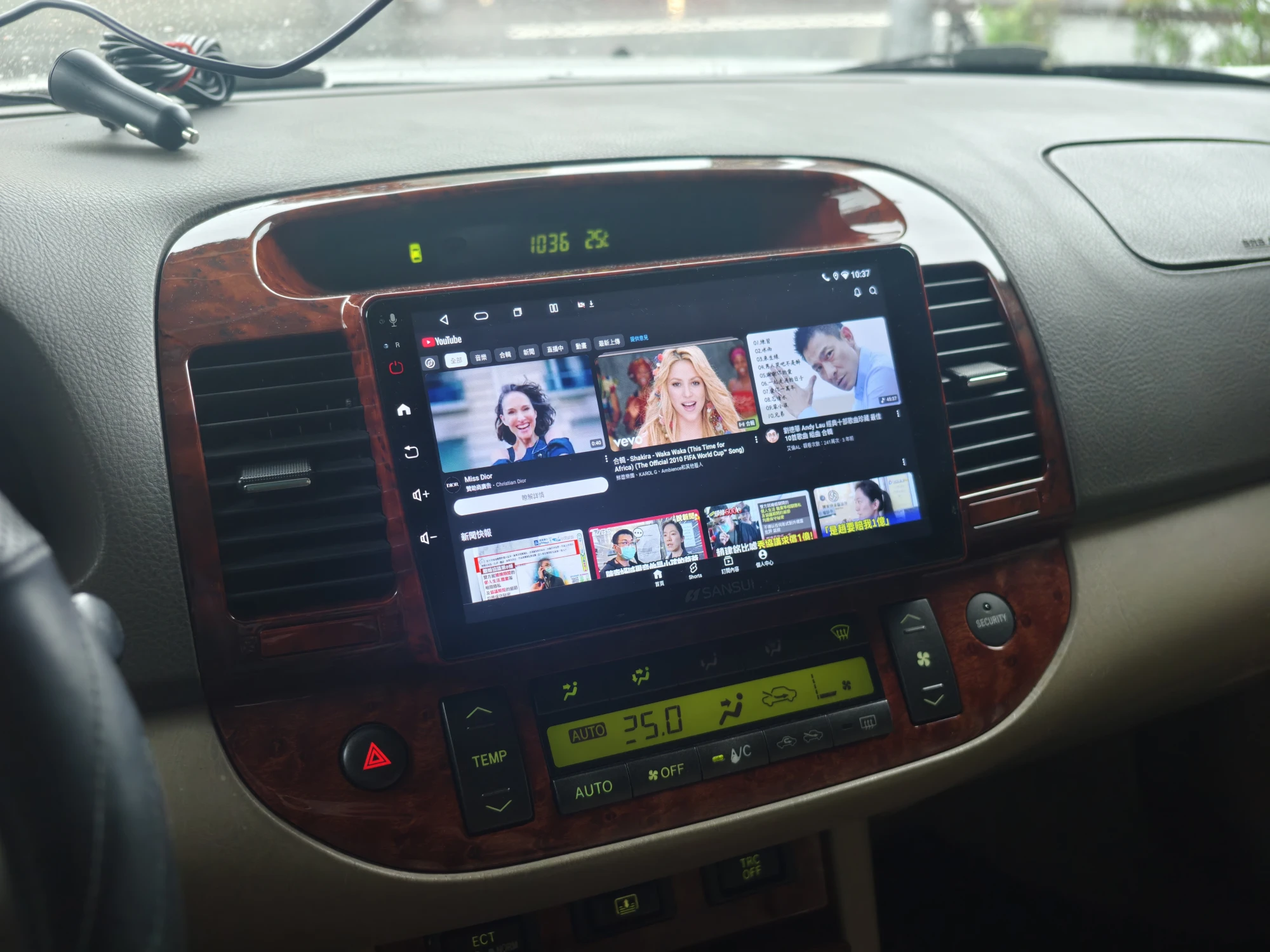 CAMRY(02~07)｜山水安卓機安裝實績