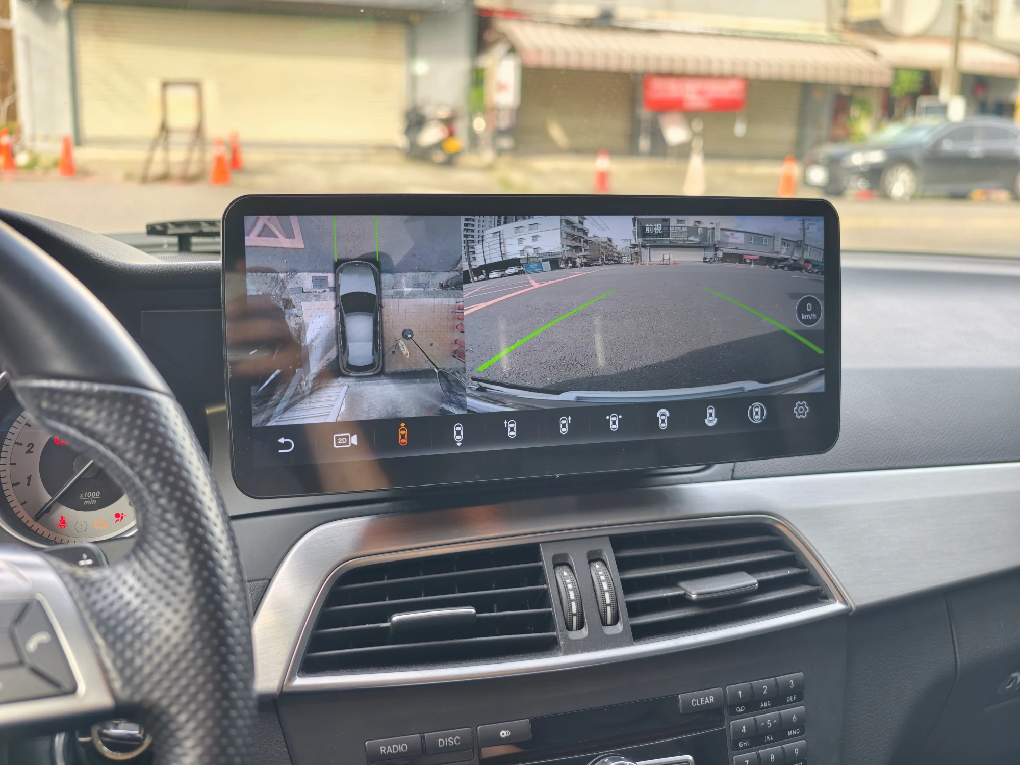 W204｜賓士專用機+360環景安裝實績