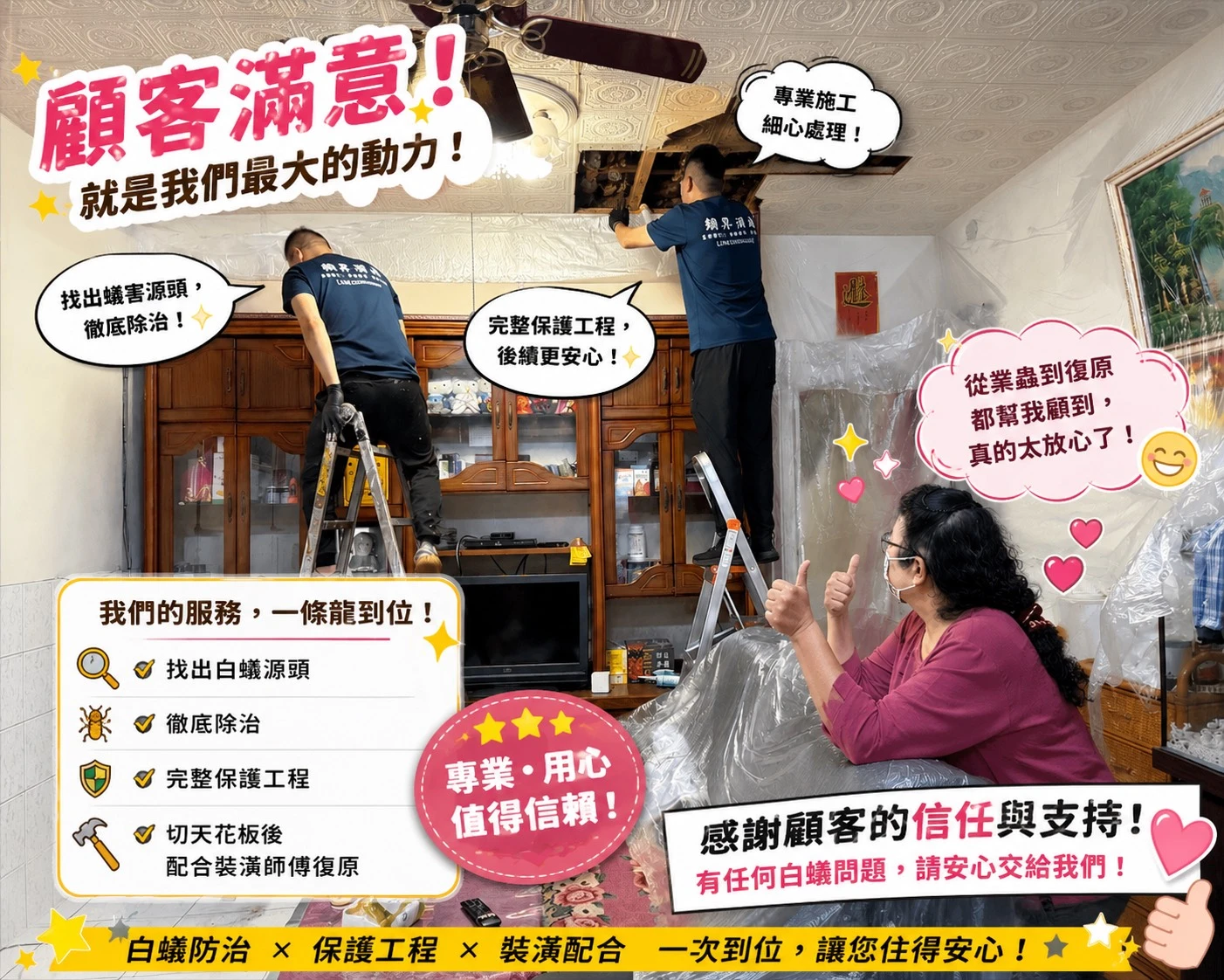 白蟻會咬人嗎？｜台中白蟻防治｜大里白蟻防治｜