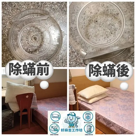 感謝楠梓區黃小姐的預約 做了1個房間除塵蟎服務