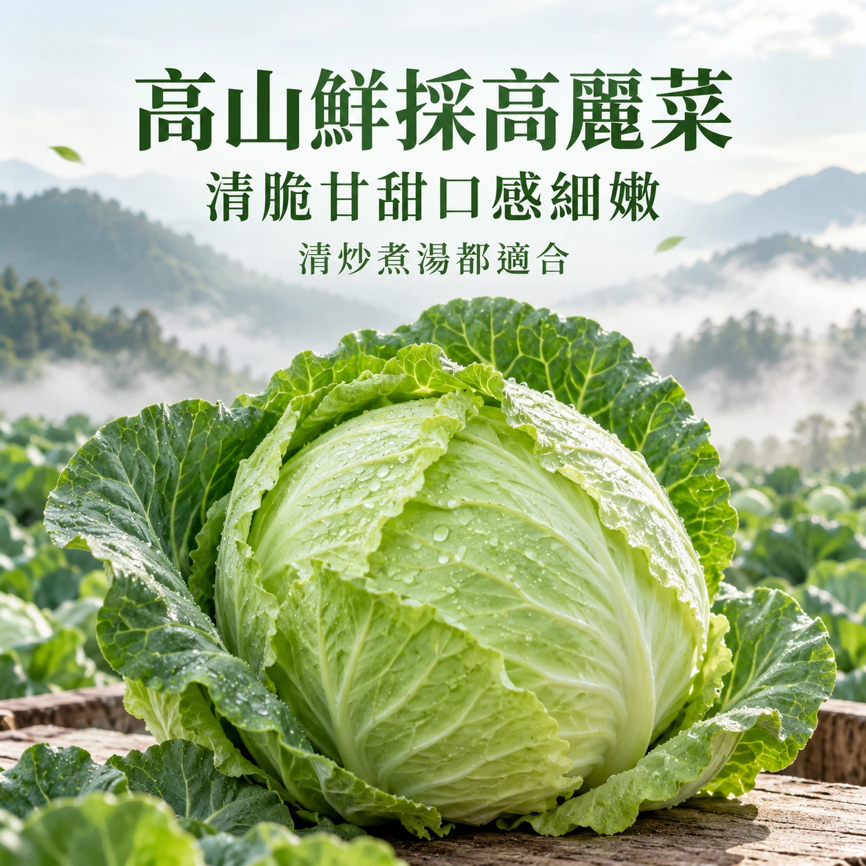 高山鮮採高麗菜