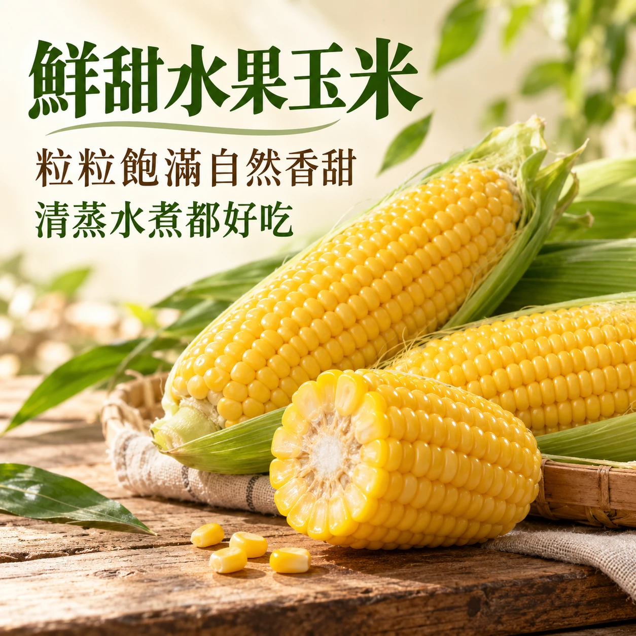 鮮甜水果玉米