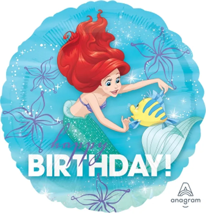 18吋 小美人魚-生日快樂