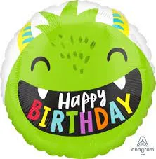 18吋 怪獸生日派對(有兩面圖案)