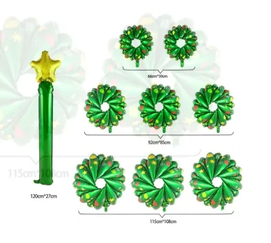 堆疊聖誕樹-站立式空氣款